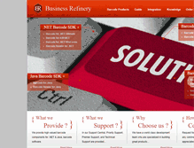 Tablet Screenshot of businessrefinery.com